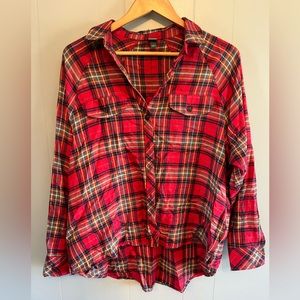 NWOT WOMENS S WILD FABLE FLANNEL SHIRT
